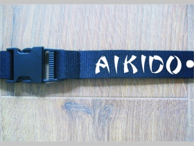 Aikido textilná šnúrka na krk ( kľúče ) materiál 100% polyester